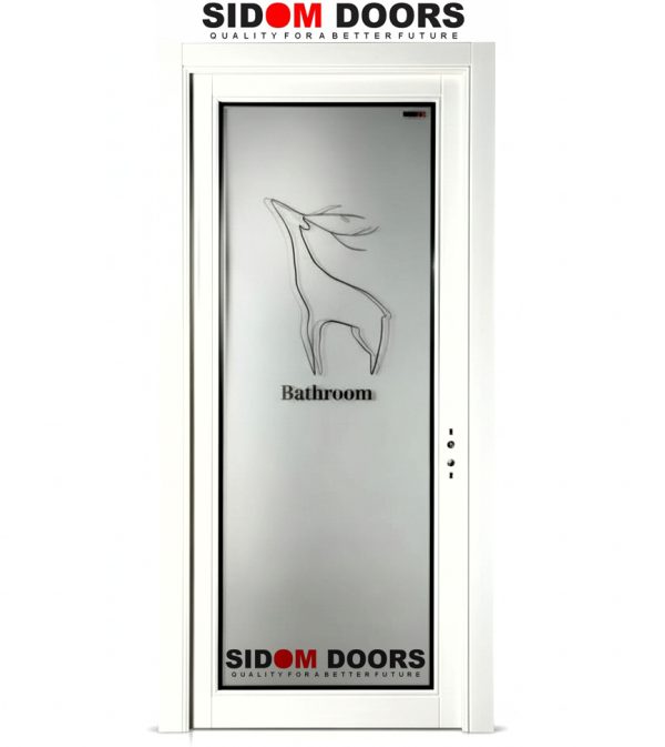 Bathroom Frosted Glass Door(Code-SD 1572) - Image 2