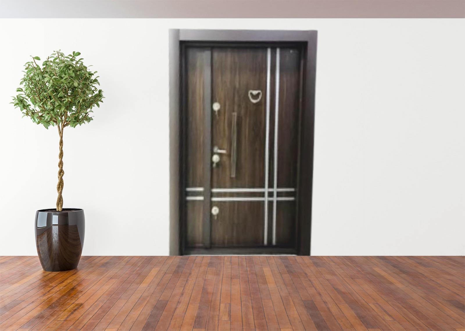 wooden Security Front Door (Code-SD 9393)