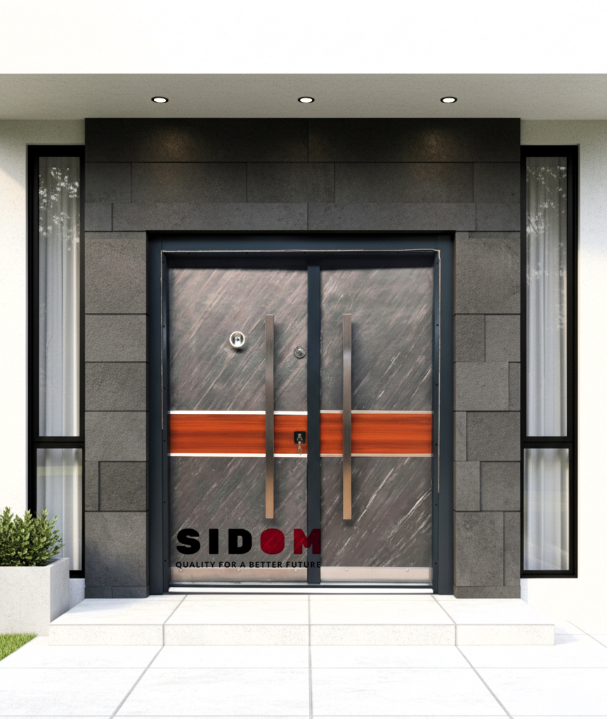 Turkish Security Door :Stone Surface (SD7790)