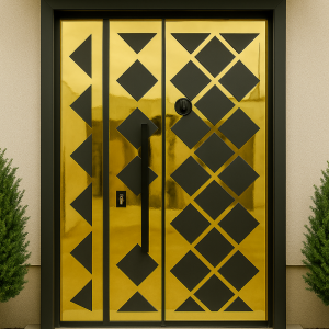Turkish Security Door  PVC (Code-7007)