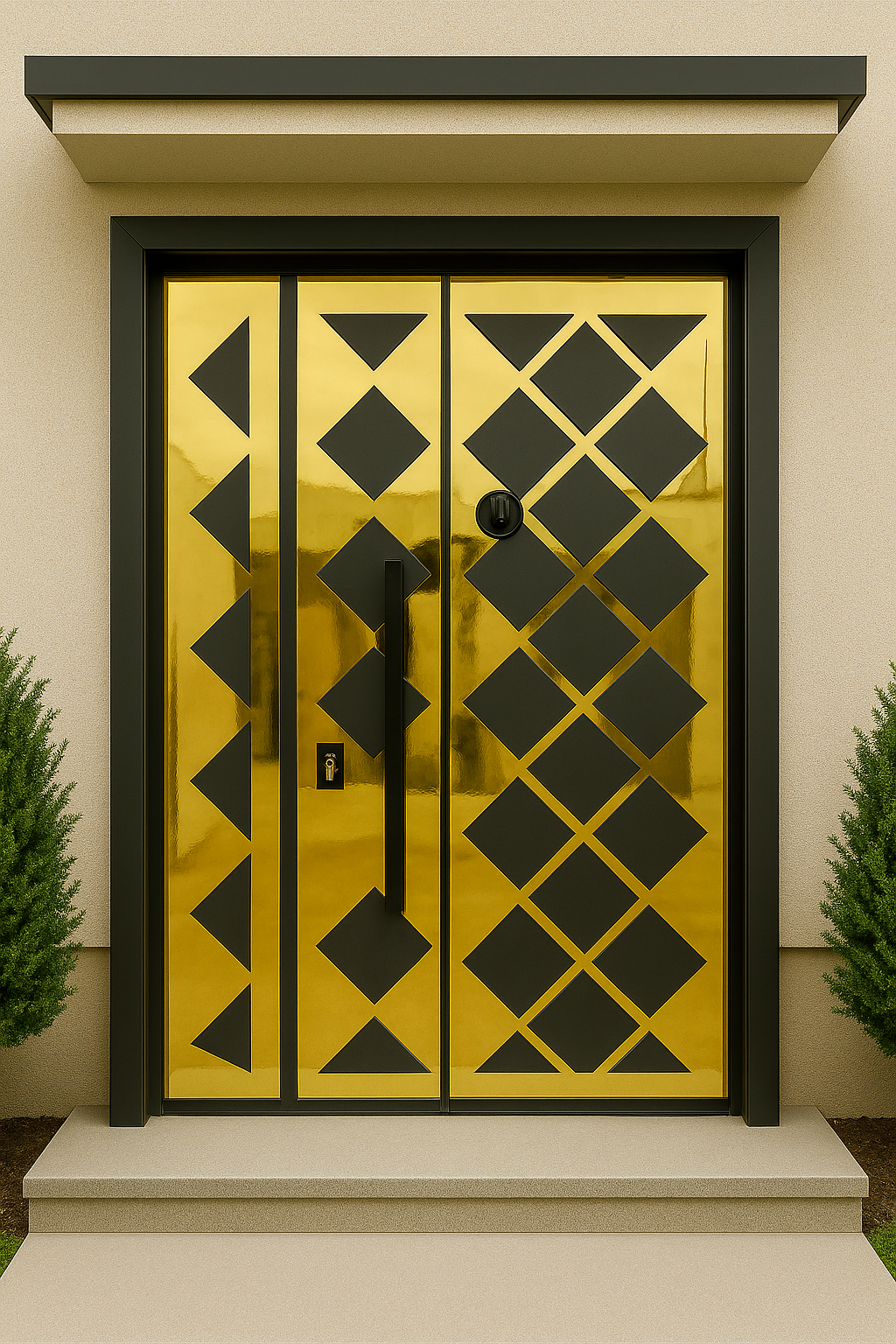 Turkish Security Door  PVC (Code-7007)