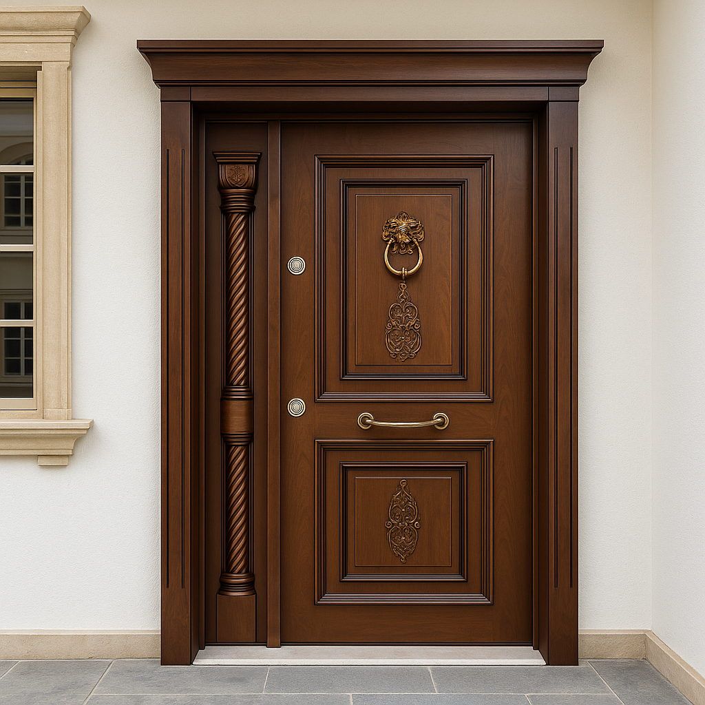 Exterior Security Door Embossed (Code-SD 2008)