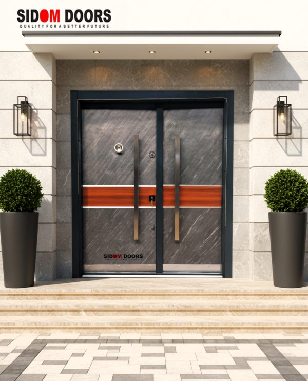 Turkish Security Door :Stone Surface (SD7790)