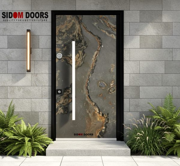 Turkish Exterior Door: Stone Surface (SD0550)