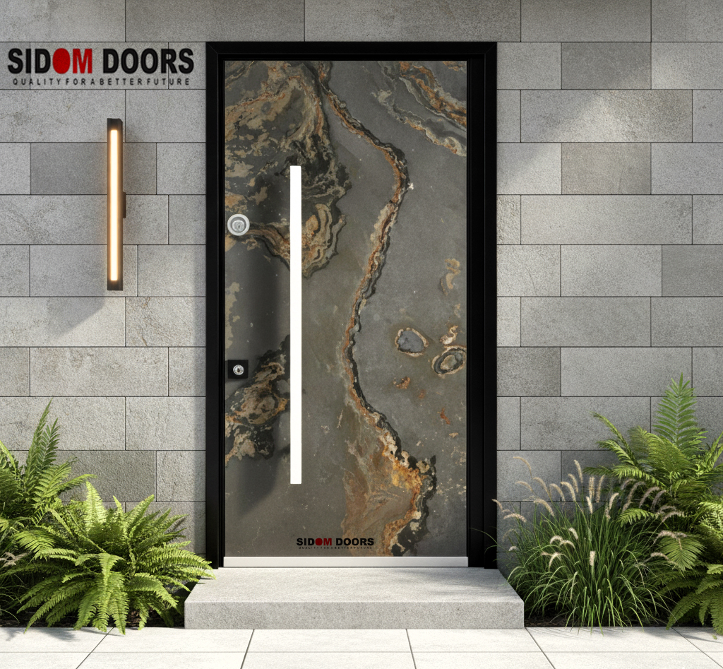 Turkish Exterior Door: Stone Surface (SD0550)