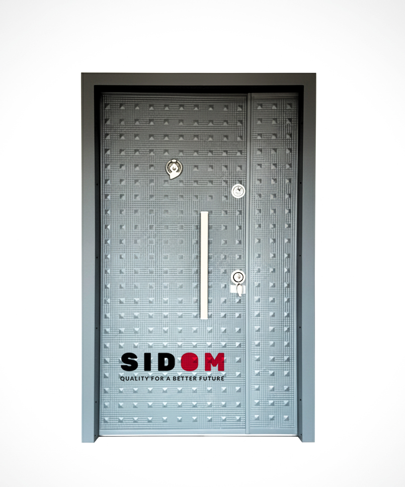 Full Steel Metal Door (SD1990)