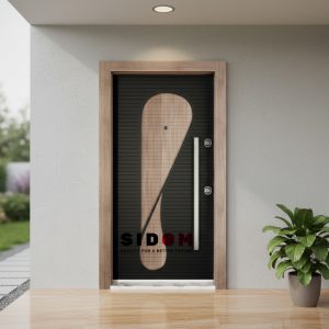 Exterior Turkish Security Door PVC (SD5151)