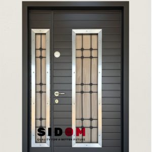 Modern Glass Security Door (Code -SD7070)