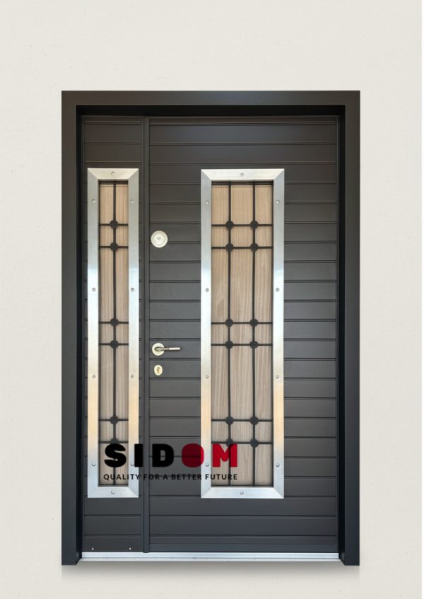 Modern Glass Security Door (Code -SD7070)