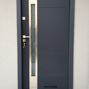 European bedroom Grey with Glass