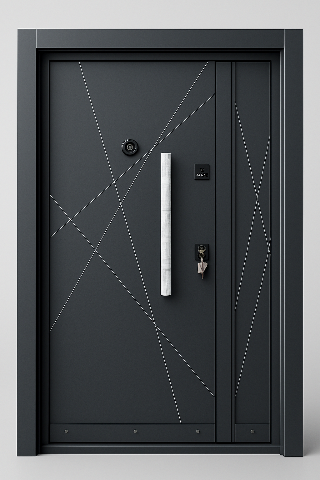 Exterior Composite Steel Door SD 8225 – Robust