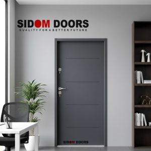 European Grey Bedroom Door