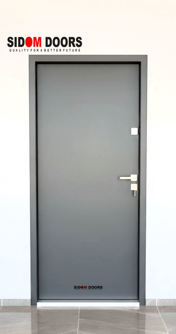 European Grey Bedroom Door - Image 2