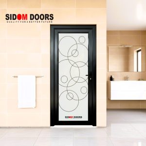 Frosted Bathroom/Toilet Glass Door(code SD -1577)
