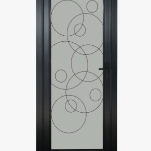 Frosted Bathroom/Toilet Glass Door(code SD -1577)