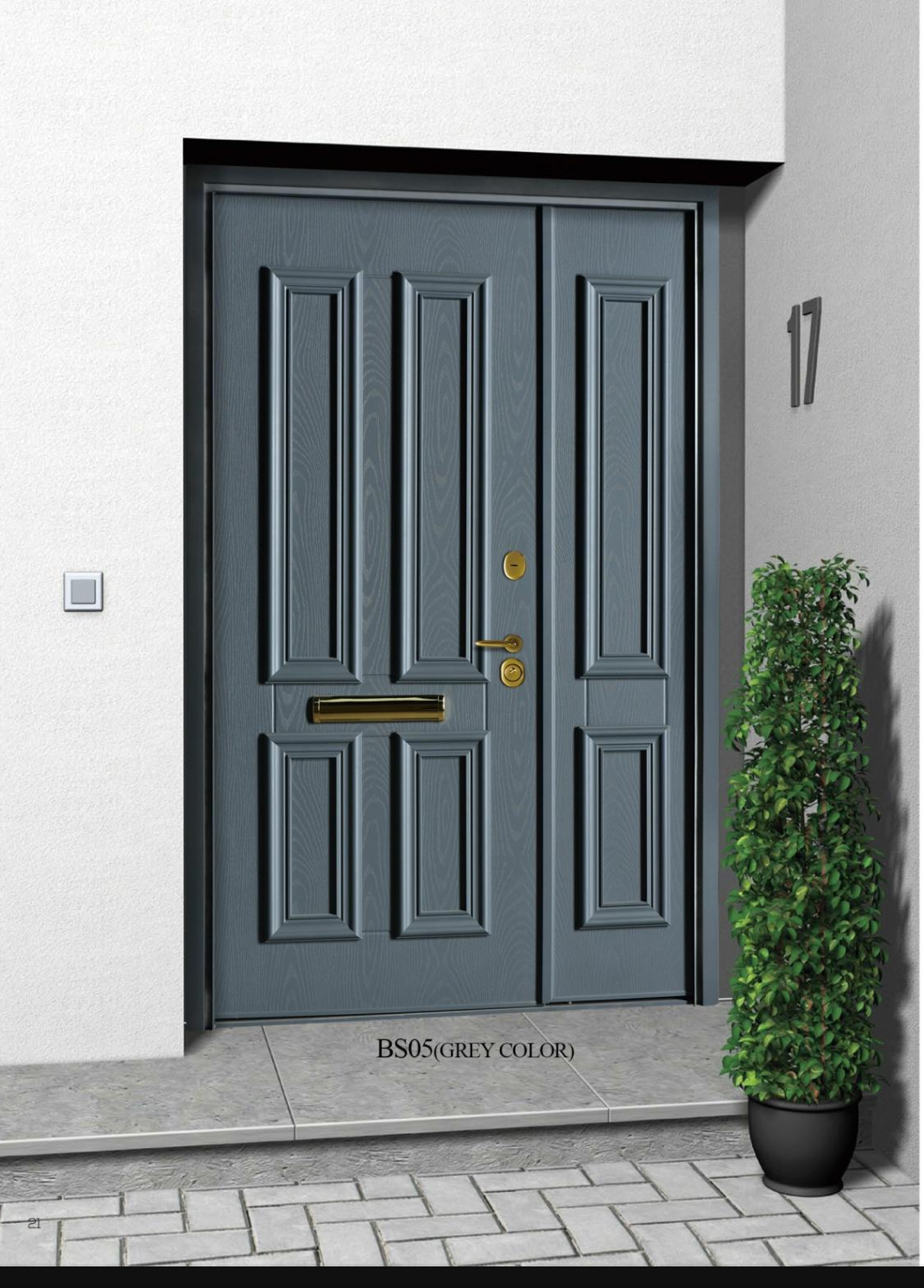 Aluminum Security Door   (Code-AL 1007)