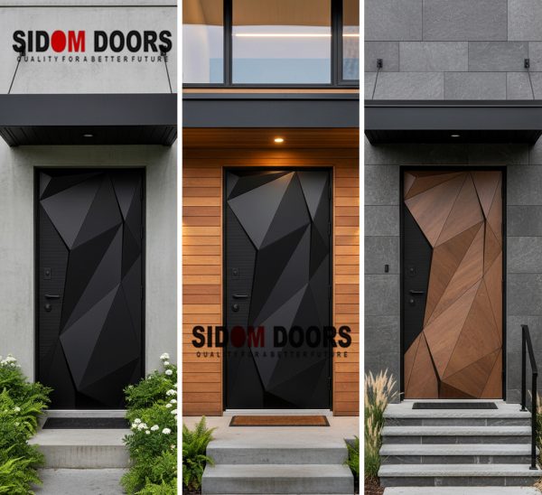 Sidom Pivot Smart Exterior Doors   (Code-PV 1008)