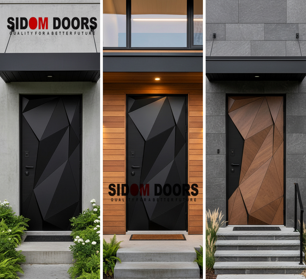 Sidom Pivot Smart Exterior Doors   (Code-PV 1008)