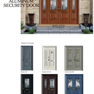 Aluminum Security Door   (Code-AL 1013)