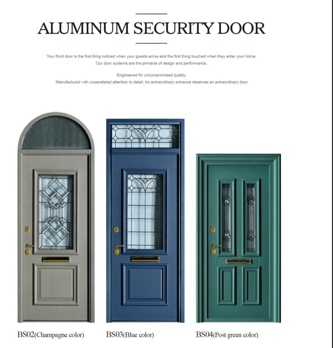 Aluminum Security Door   (Code-AL 1012)