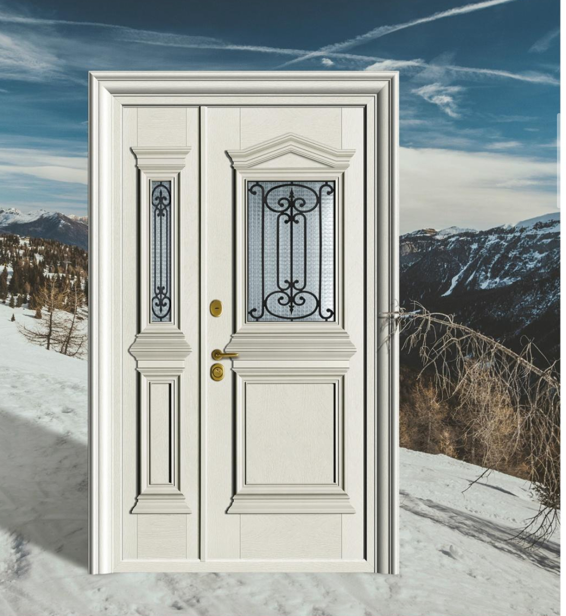 Aluminum Security Door   (Code-AL 1001)