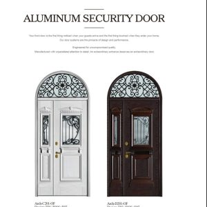 Aluminum Security Door   (Code-AL 1017)