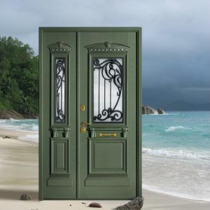 Aluminum Security Door   (Code-AL 1004)