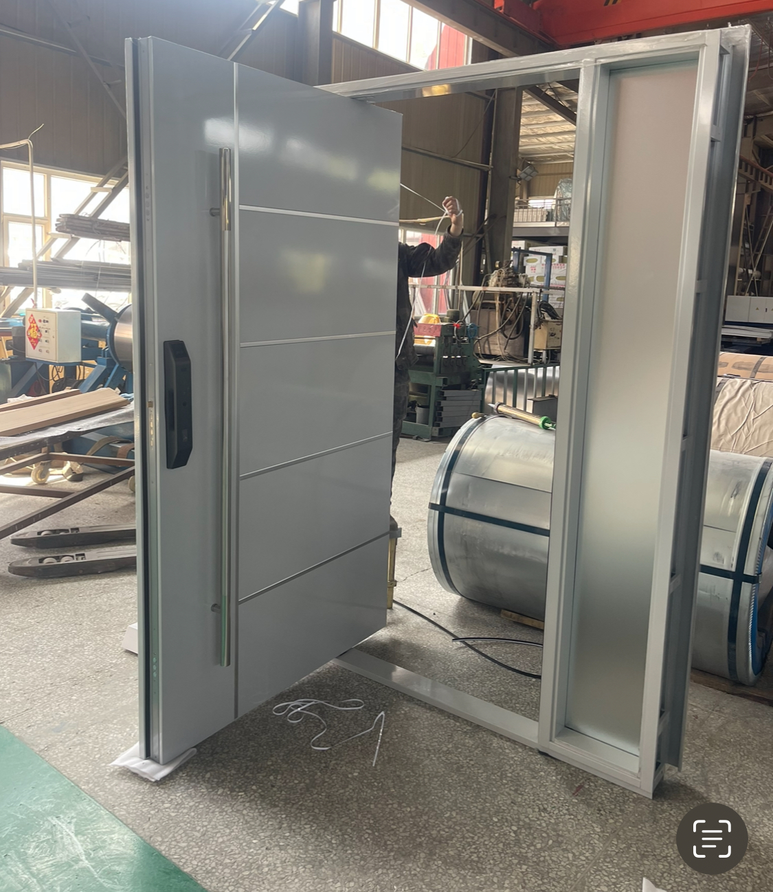 Sidom Pivot Smart Exterior Doors   (Code-PV 1005)