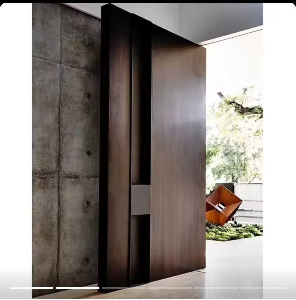 Sidom Pivot Smart Exterior Doors   (Code-PV 1012)