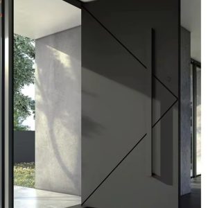 Sidom Pivot Smart Exterior Doors   (Code-PV 1009)