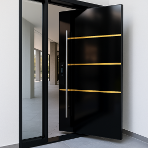 Sidom Pivot Smart Exterior Doors   (Code-PV 1003)