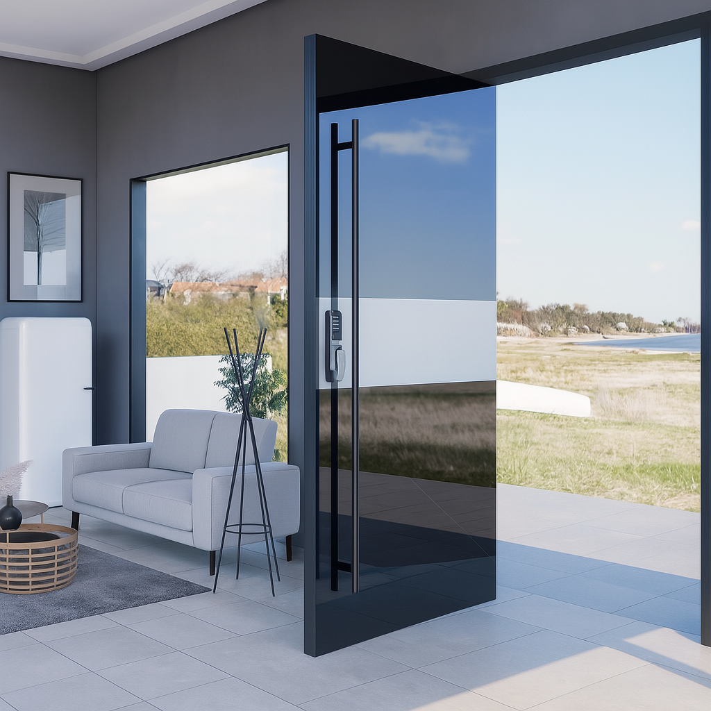 Sidom Pivot Smart Exterior Doors   (Code-PV 1004)