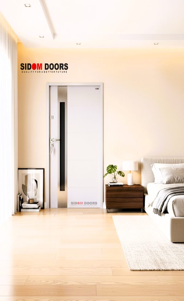 European Steel Door –White | Luxury Door Ghana - Image 3