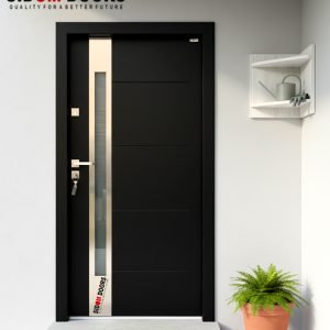 European Steel Door Black – Luxury