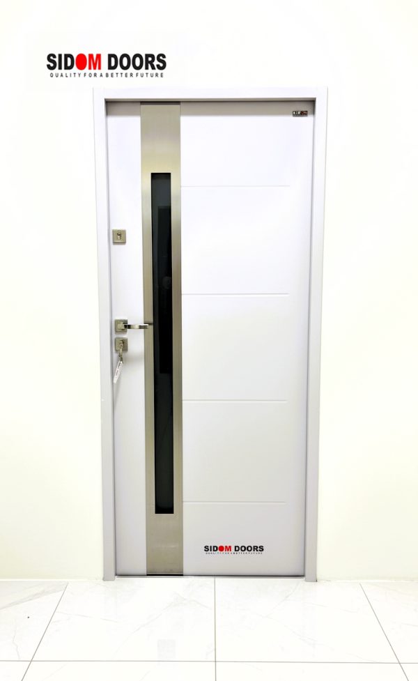 European Steel Door –White | Luxury Door Ghana - Image 4