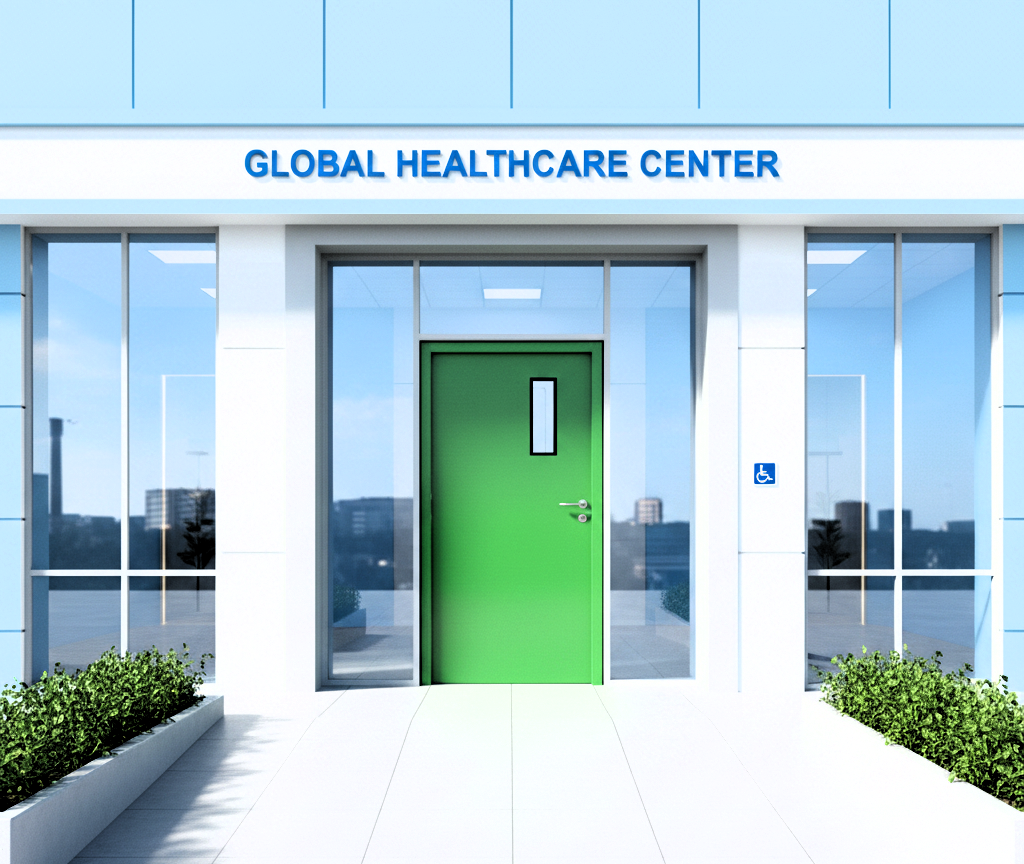 Hospital Fire Proof Door (Code-HFP102)