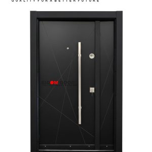 Turkish Exterior Composite Door  Grey (SD 8225)