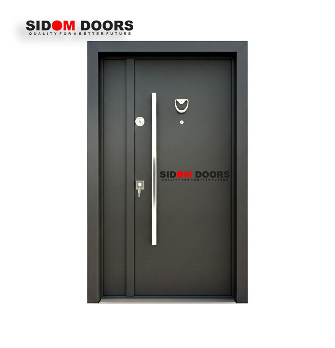 Turkish Exterior composite Door  Black ( SD 0001)