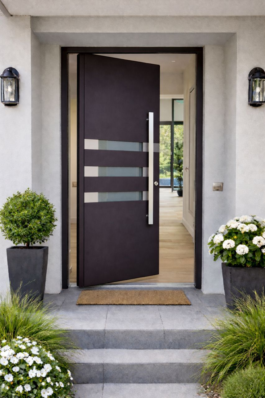 Sidom Pivot Smart Exterior Doors (Code-PV 1028)