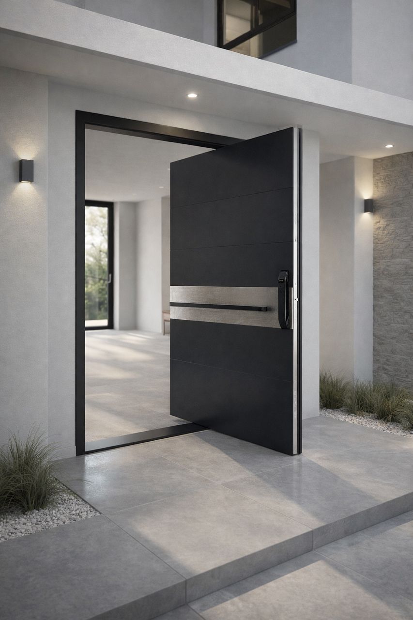 Sidom Pivot Smart Exterior Doors (Code-PV 1032)
