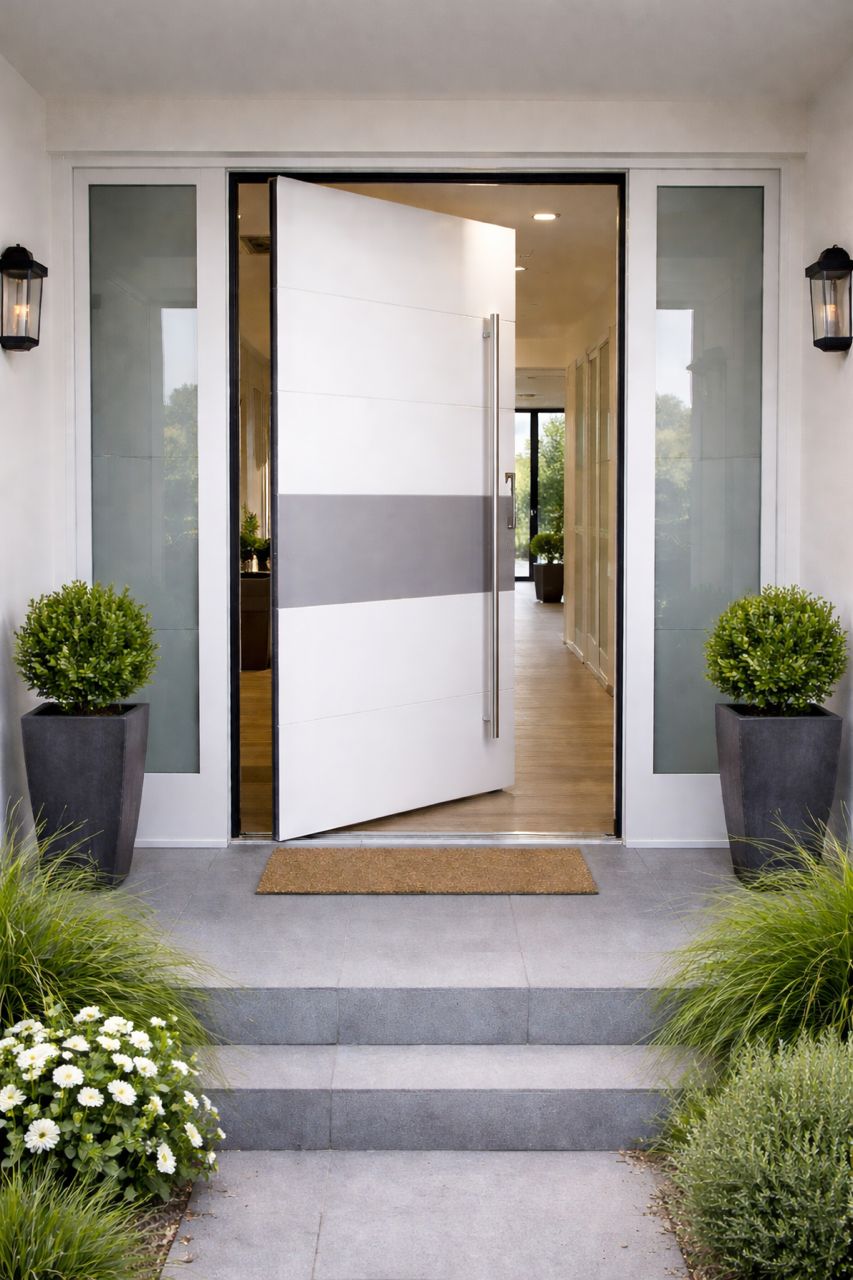 Sidom Pivot Smart Exterior Doors (Code-PV 1034)