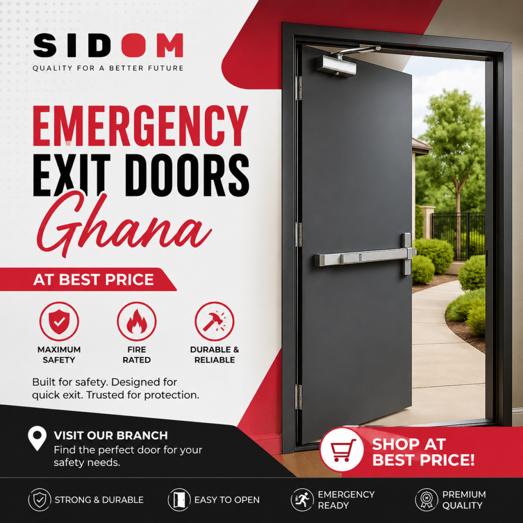emergency exit doors Ghana